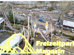 Aufbau des Themenbereichs „Sonnenbucht“ in FANTASIA (Dezember 2024)